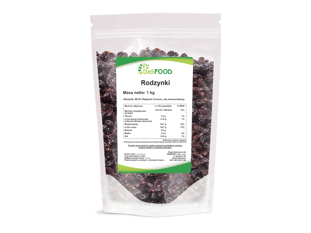 Rodzynki 1 kg