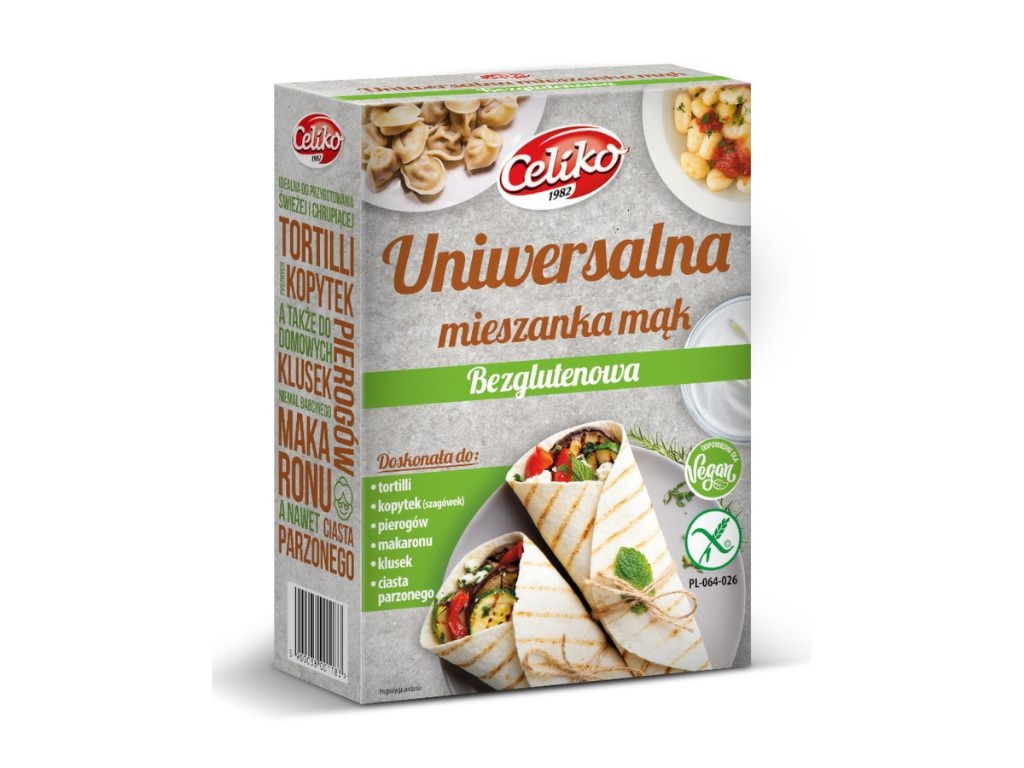 Uniwersalna mieszanka mąk bezglutenowa 200g