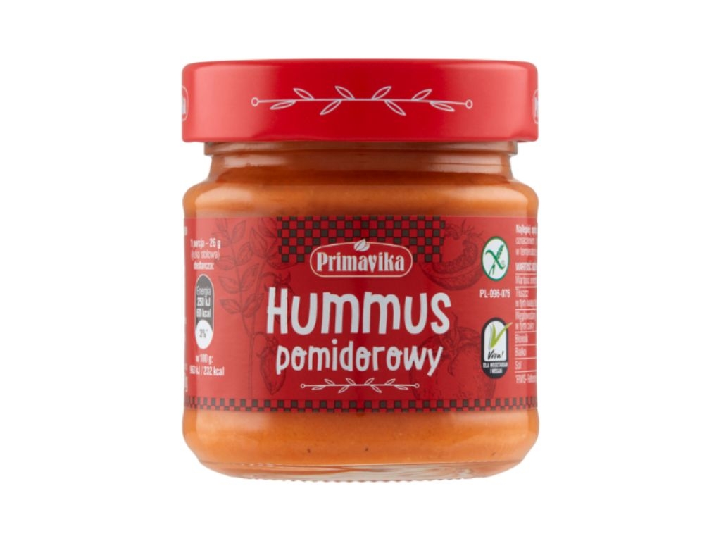 Hummus pomidorowy pasta kanapkowa 160g