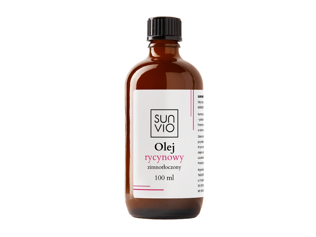 Olej rycynowy nierafinowany 100ml