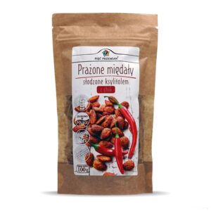 Prażone migdały z chilli i solą himalajską 100g
