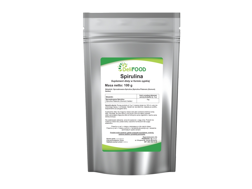 Spirulina proszek 100g