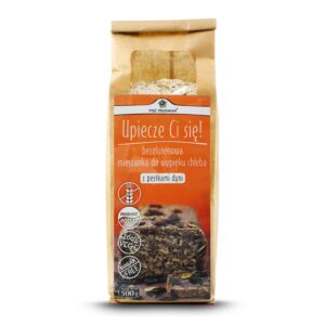 Bezglutenowa mieszanka do wypieku chleba z pestkami dyni 500g