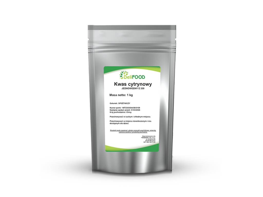 Kwas cytrynowy jednowodny E330 1kg
