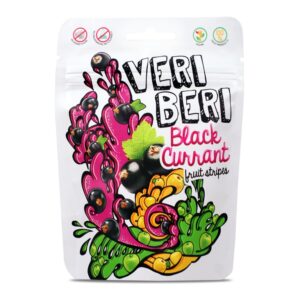 Żelki czarna porzeczka 50g Veri Beri