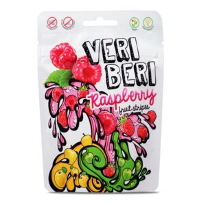 Żelki malinowe 50g Veri Beri