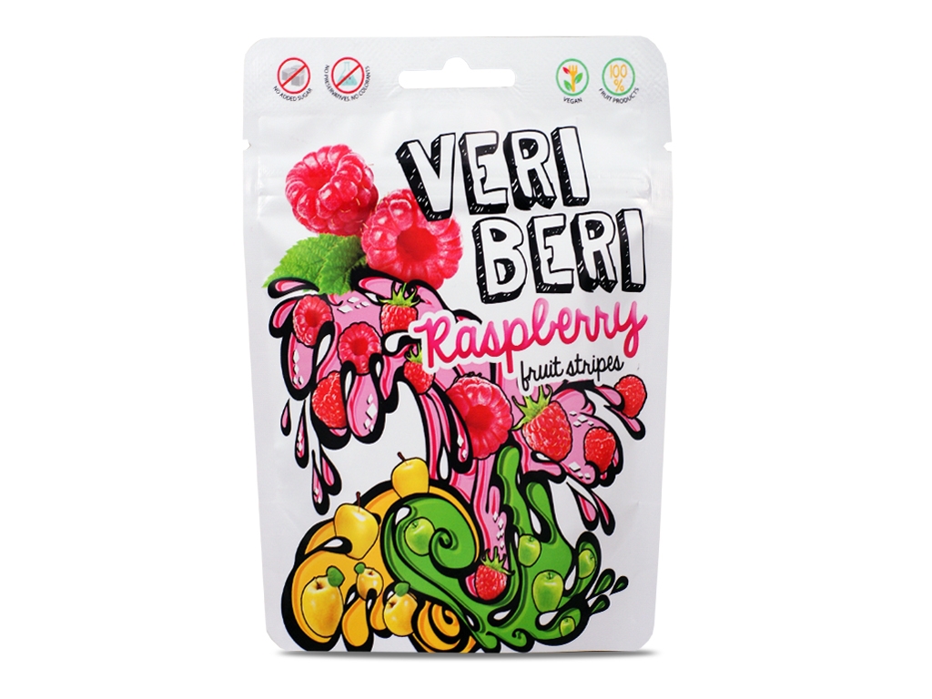 Żelki malinowe 50g Veri Beri