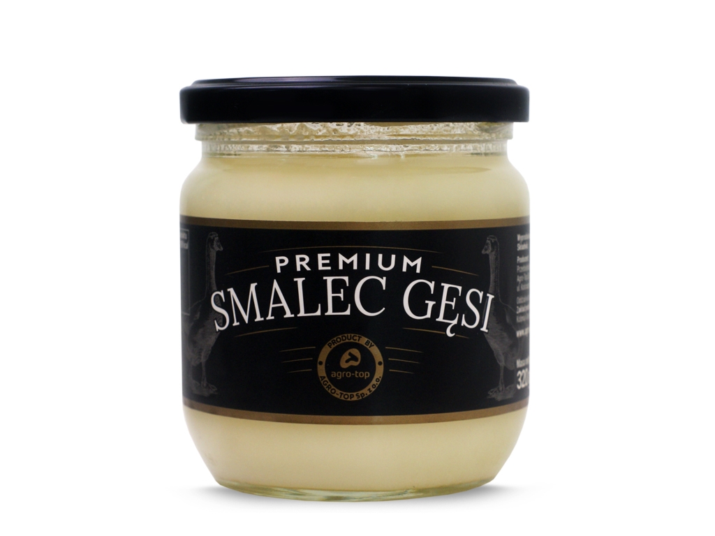 Smalec gęsi w słoiku 320g Agro-top