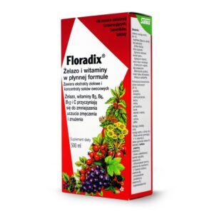 Żelazo i witaminy w płynnej formule 500ml Floradix