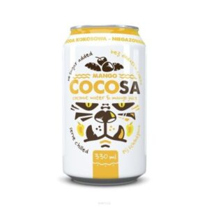 Woda kokosowa niegazowana z sokiem z mango NFC COCOSA 330ml