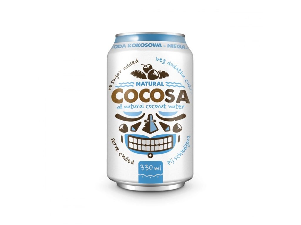 Woda kokosowa niegazowana naturalna COCOSA 330ml
