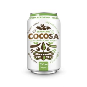 Woda kokosowa gazowana naturalna COCOSA 330ml