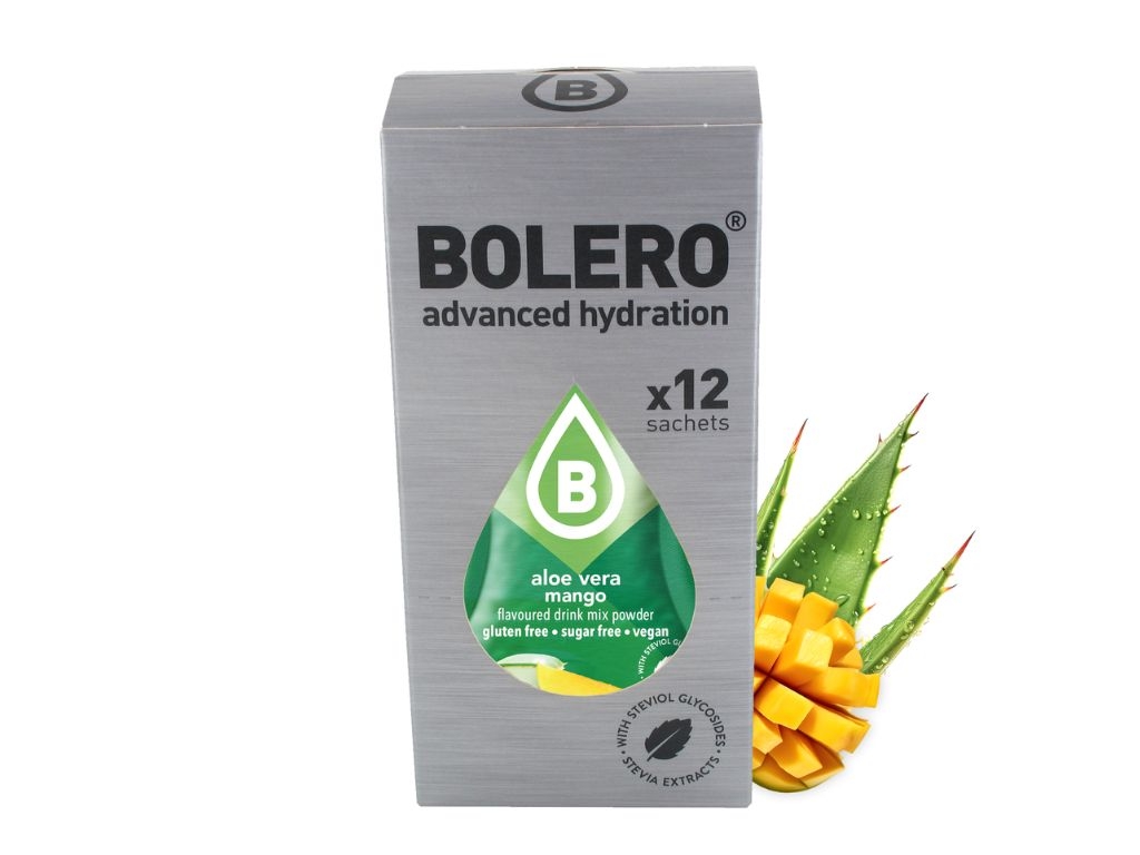 Napój w proszku box Bolero aloes mango 3g x 12szt