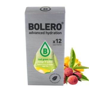 Napój w proszku box Bolero zielona herbata mrożona o smaku mango i liczi 3g x 12szt