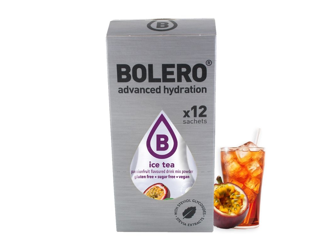 Napój w proszku box Bolero herbata mrożona o smaku marakuji 3g x 12szt