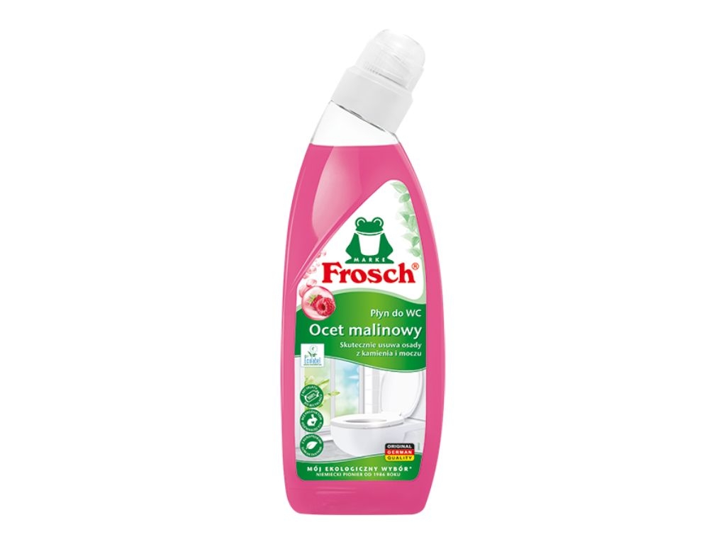 Płyn do czyszczenia toalet malinowy 750ml