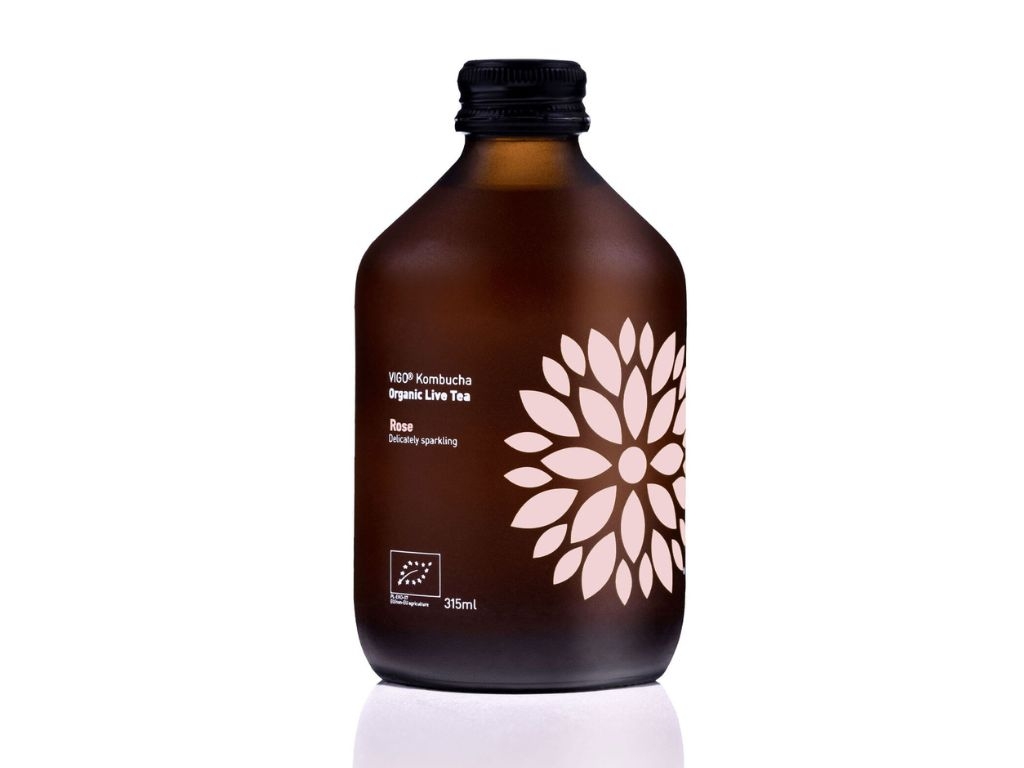 BIO kombucha róża rose 330ml