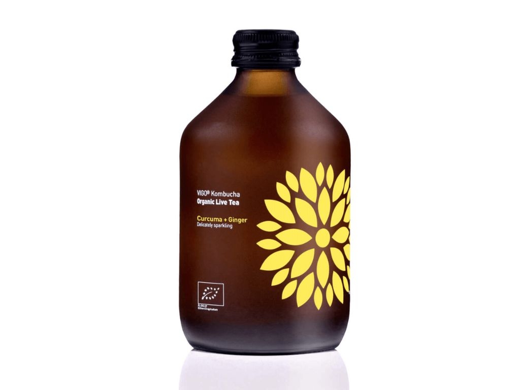 BIO kombucha kurkuma imbir 330ml