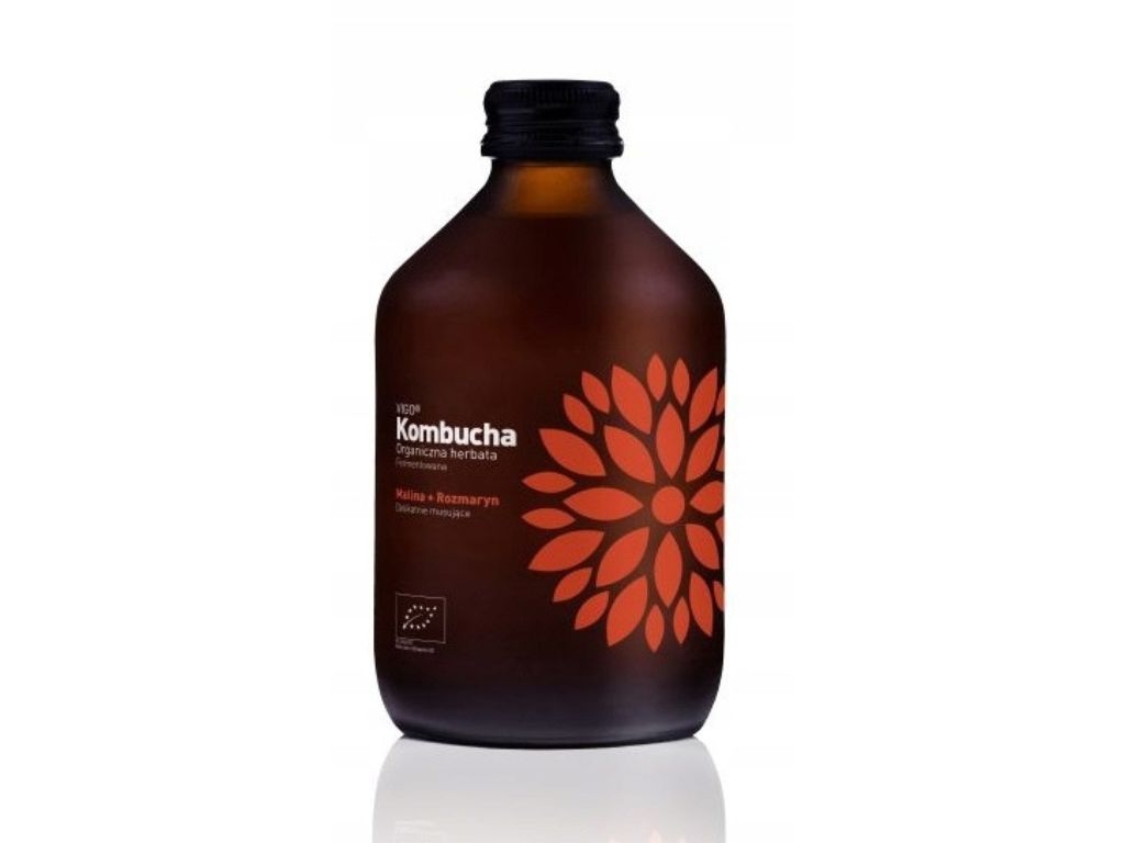 BIO kombucha malina rozmaryn 330ml