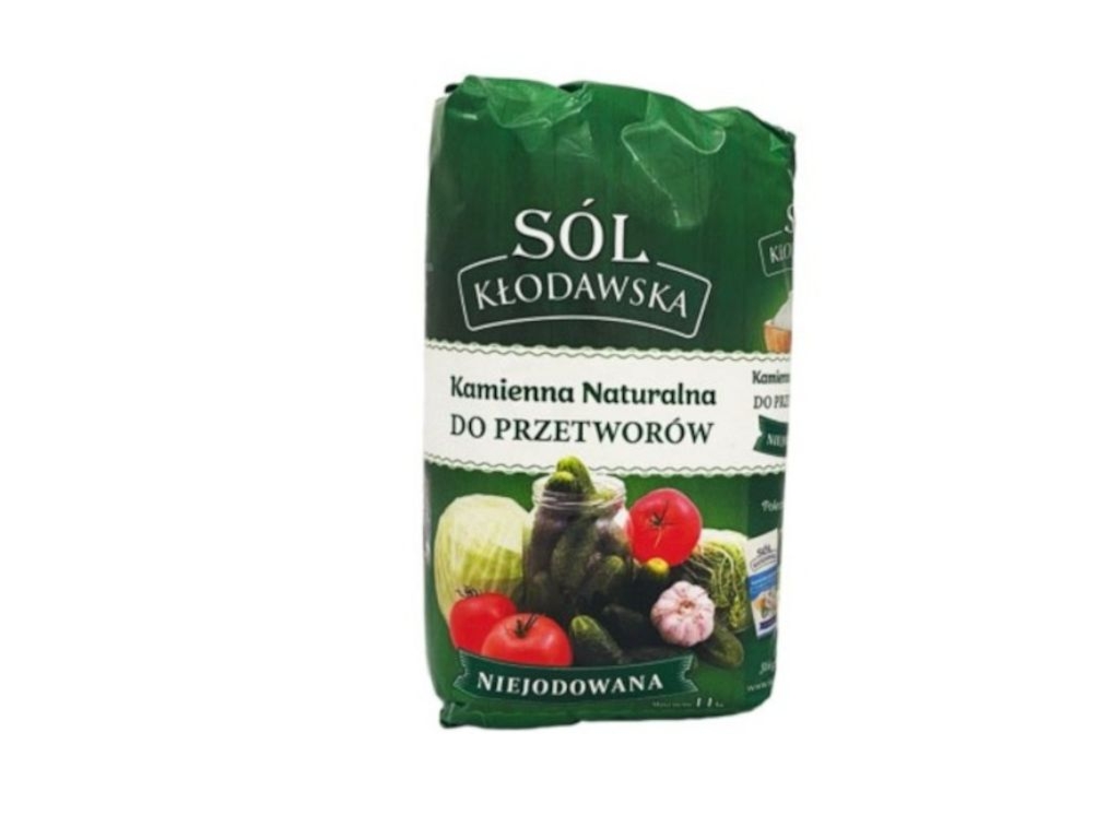 Sól kłodawska do przetworów 1,1kg