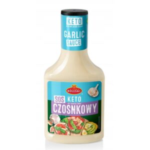 Sos czosnkowy keto bez dodatku cukru 280g