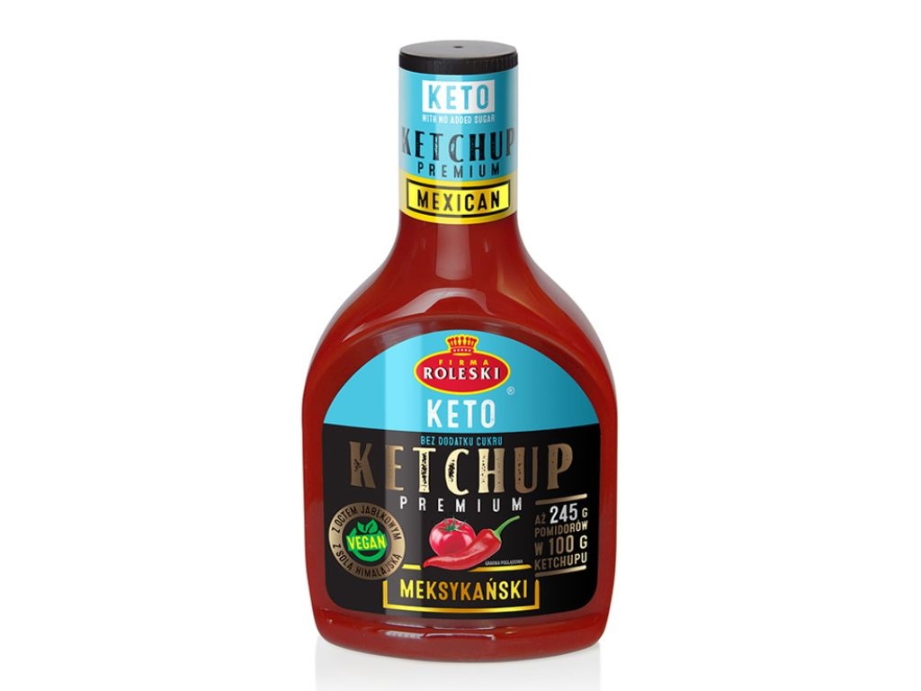 Ketchup meksykański premium keto 425g