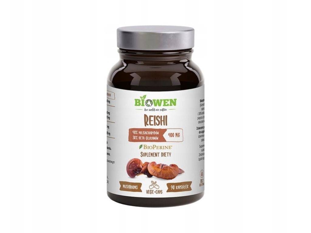 Ekstrakt z reishi 400mg 90 kapsułek