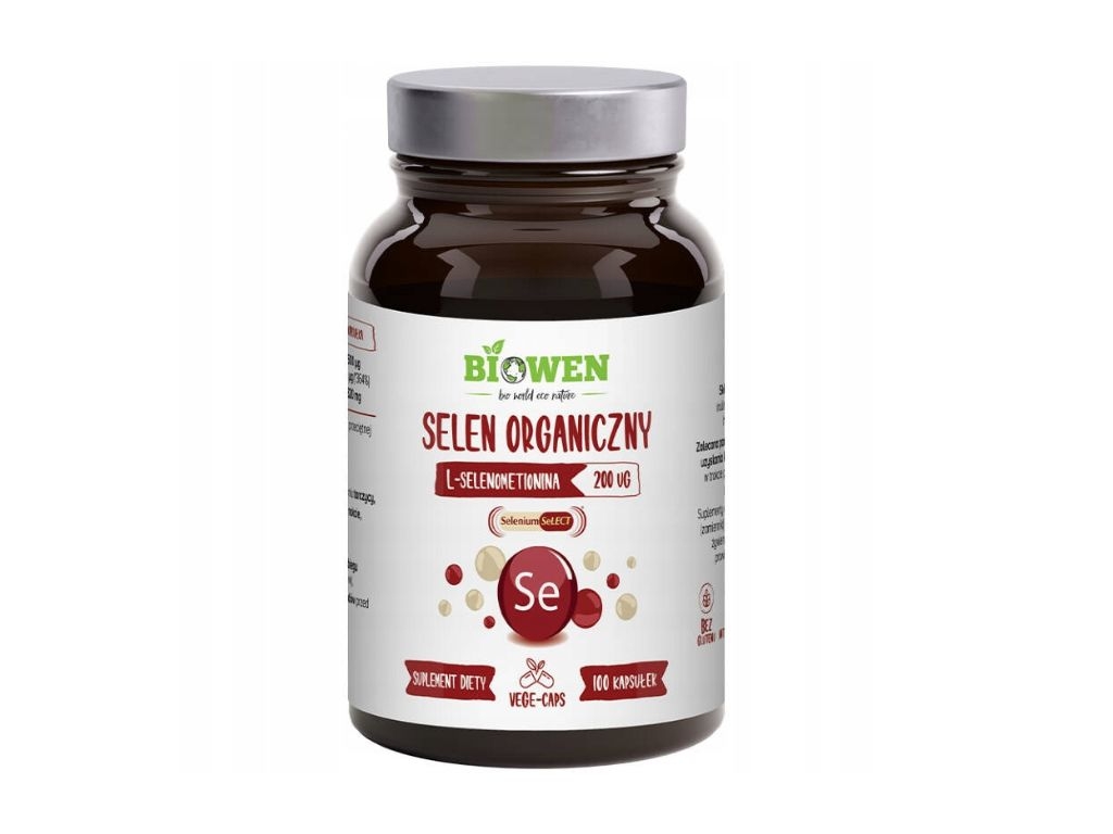 Selen organiczny 100 kapsułek
