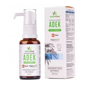 Witamina ADEK w oleju konopnym 30ml