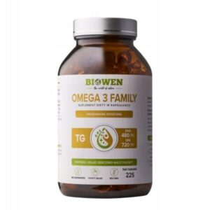 Omega 3 TG Family 720mg EPA, 480 DHA 225 kapsułki
