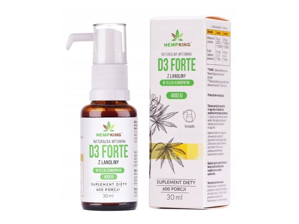 Witamina D3 Forte w kroplach 30ml