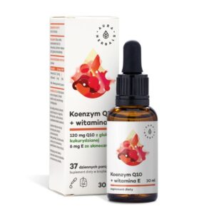 Koenzym Q10 z witaminą E w kroplach 30ml