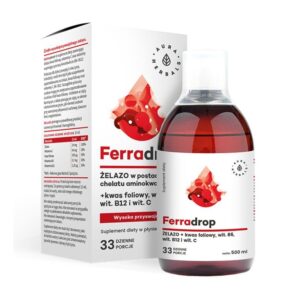 Ferradrop żelazo i kwas foliowy w płynie 500ml