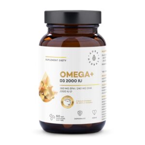 Omega+ Witamina D3 2000 IU, kapsułki softgel 60 szt