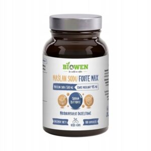 Maślan sodu Forte Max 580mg 100 kapsułek