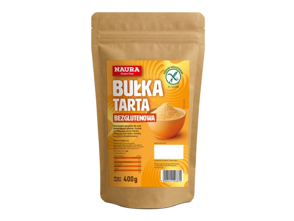 Bułka tarta bezglutenowa 400g
