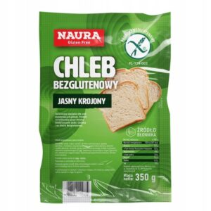 Chleb jasny krojony bezglutenowy 350g