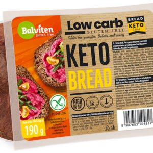 Chleb low carb keto bezglutenowy 190g