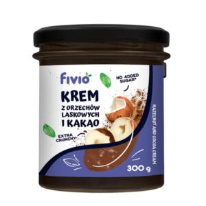 Krem Orzech Laskowy i Kakao Crunchy 300g