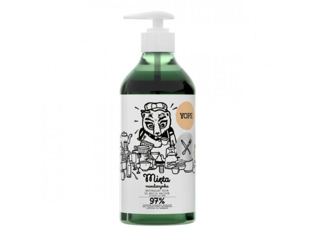 Płyn do naczyń mięta 750ml YOPE