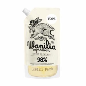 Mydło naturalne w płynie wanilia-cynamon refill 500ml