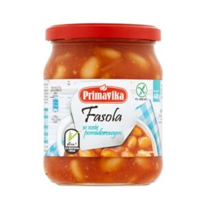 Fasola w sosie pomidorowym 440g