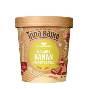 Jaglanka banan i surowe kakao 65g