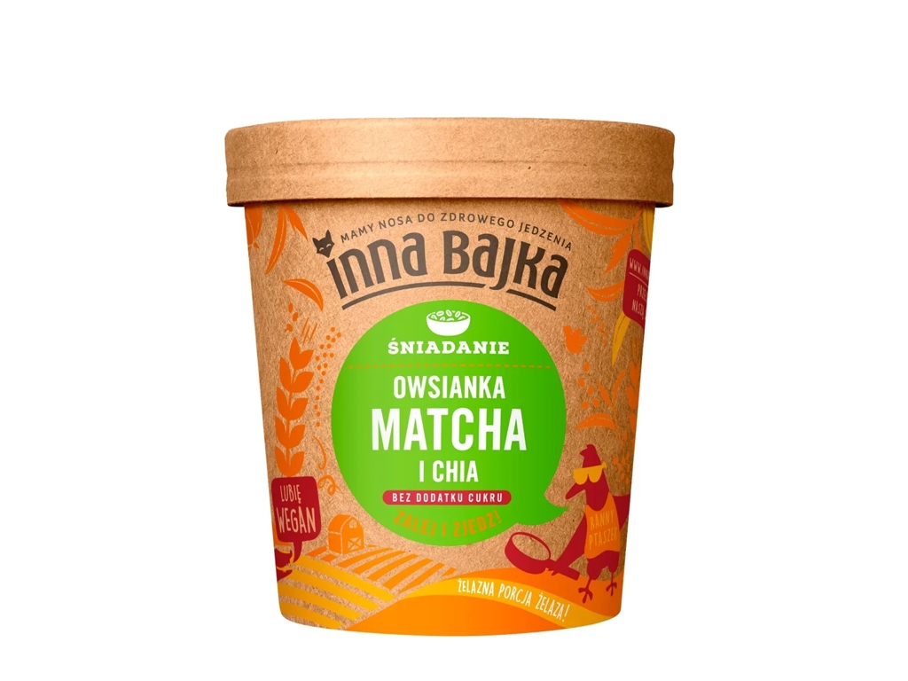 Owsianka matcha i chia 70g