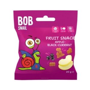 Przekąska owocowa fruit snack jabłko-czarna porzeczka 20g
