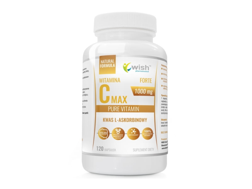 Witamina C 1000mg 120 kapsułek