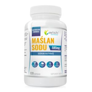 Maślan Sodu 585mg 120 kapsułek