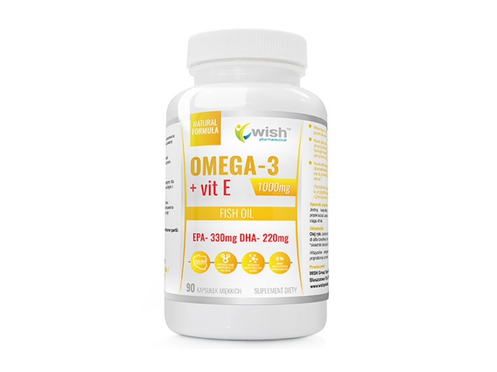 Omega 3+Vit E 330/220 90 kapsułek
