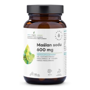 Maślan sodu mikrokapsułkowany 600 mg, kapsułki 90 szt