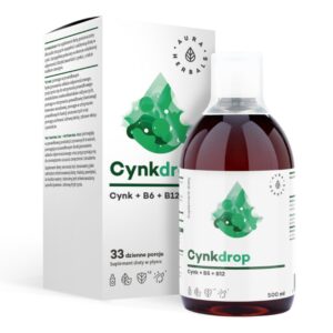 Cynkdrop, cynk + B6 + B12, płyn 500 ml